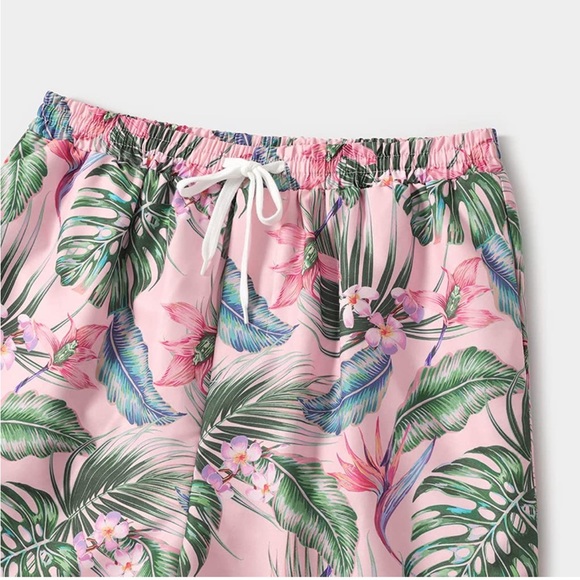 NWT - IFFEI Family Matching Swimwear Trunk Printed- Size XL - Picture 2 of 5